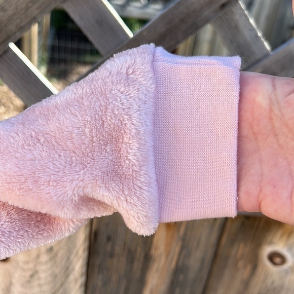 Gina Benotti Pink Fuzzy Bunny Lounge Dress Size 40/42 - Picture 3 of 11